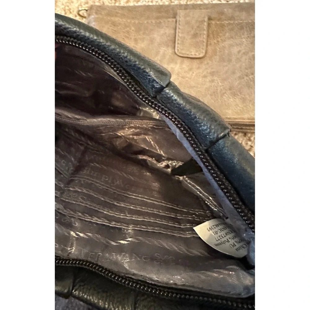 Lot of 4 Womens Wristlets Clutches Simply Vera‎ Vera Wang Woven Quilted Neutral